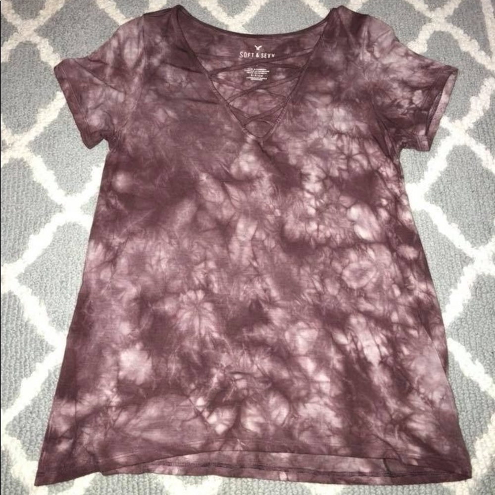American eagle tie dye shirt